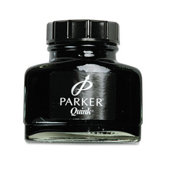 Super Quink Permanent Ink for Parker Pens, 2 oz Bottle, Blackparker 