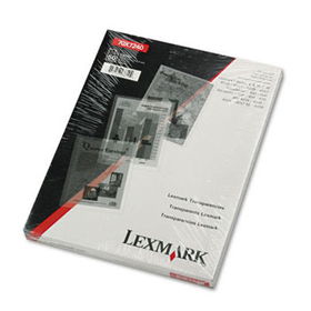 Lexmark 70X7240 - Laser Transparency Film, Letter, Clear, 50/Boxlexmark 