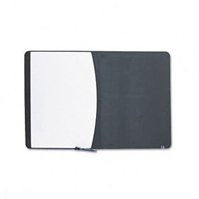 Tack & Write Combo Dry-Erase Board, Foam, 35 x 23 1/2, Black/White