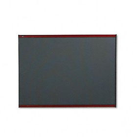 Prestige Bulletin Board, Diamond Mesh Fabric, 48 x 36, Gray/Mahogany Framequartet 