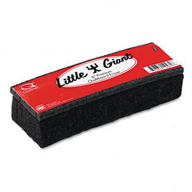 Quartet ESP02 - Little Giant Chalkboard Eraser, Double-Sewn Felt, 6w x 2d x 1-1/4hquartet 