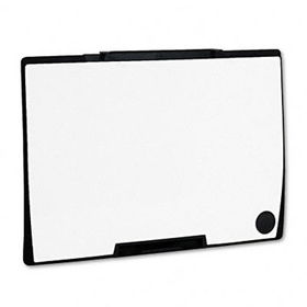 Motion Portable Dry Erase Board, 36 x 24, White, Black Frame