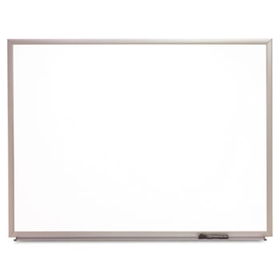 Standard Dry-Erase Board, Melamine, 24 x 18, White, Aluminum Framequartet 