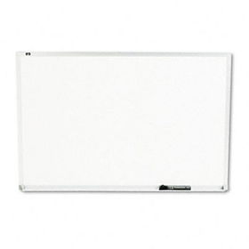 Standard Dry-Erase Board, Melamine, 36 x 24, White, Aluminum Framequartet 