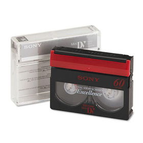 Premium Grade DVC Camcorder Videotape Cassette, 60 Minutessony 