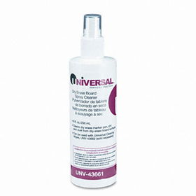 Dry Erase Spray Cleaner, 8oz Spray Bottleuniversal 