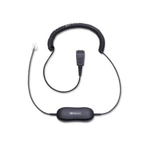 Coiled Direct Connect Smart Cord for Headsets