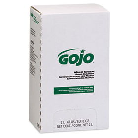 GOJO 7265 - MULTI GREEN Hand Cleaner Refill, 2000 mL, Citrus Scent, Green, 4/Cartongojo 