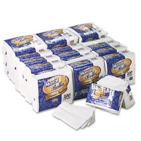 MarcalPro 21CT - 100% Premium Recycled Bella Snap-Pac Dinner Napkins, 15 x 17, White, 3000/Cartonmarcalpro 