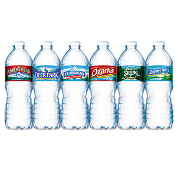 Nestle Waters 101243 - Bottled Spring Water, .5 Liter, Bottles, 24/Cartonnestle 