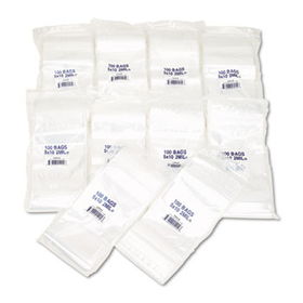 Universal 127490 - Reclosable Poly Bags, 5 x 10, 2 mil, Clear, 1000/Cartonuniversal 