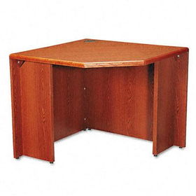 HON 107811JJ - 10700 Series Freestanding Corner Unit, 24w x 36d x 29-1/2h, Henna Cherryhon 