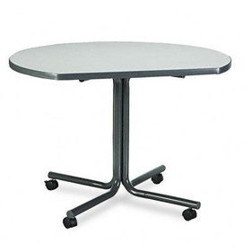 HON 61429DCG2SS - 61000 Series Interactive Training Table, Round, 42 dia. x 29-1/2h, Grayhon 