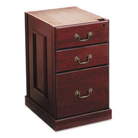 Star Quality Office Furniture ON4848242CY - Orion Left Pedestal & Keyboard Tray For 48w x 24d Return, Cherry