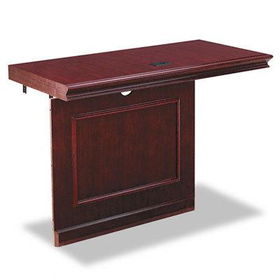 ASTRAL ON4848241CY - Orion Collection Single Pedestal Return, Left, 48w x 24d x 30h, Cherry