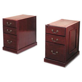 Star Quality Office Furniture ON1260302CY - Orion Two-Pedestal File For 60w x 30d Desk, Cherry