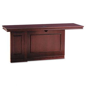 ASTRAL ON2872241MY - Orion Collection Top/Panel for Left Pedestal Credenza, 72w x 24d x 30h, Mahogany