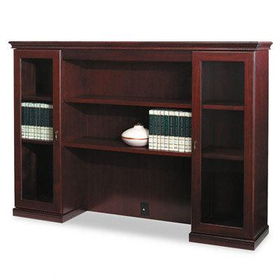 Star Quality Office Furniture ON3172151MY - Orion Collection Hutch Top/Shelf Components, 72w x 15d x 50h, Cherrystar 