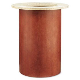 HON 91222JJ - Park Avenue Collection Veneer Cylinder Base Kit, 18 dia. x 28h, Henna Cherry