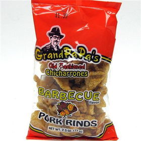 Grand PaPa's Bbq Pork Rinds 18/2.5 Oz Bags Case Pack 18grand 