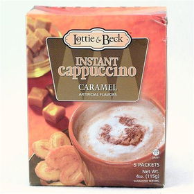 Lottie & Beck Instant Cappuccino - Caramel Case Pack 24lottie 