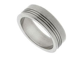 Mens Titanium Ring - Ring Size 9.0mens 