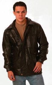 3X MEN'S LEATHER COATmen 