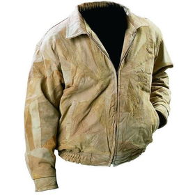 Giovanni Navarre&reg; Italian Stone&trade; Design Genuine Suede Leather Jacketgiovanni 