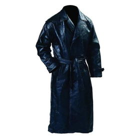 Giovanni Navarre&reg; Italian Stone&trade; Design Genuine Leather Trench Coat (Large)giovanni 