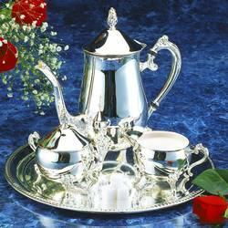 Sterlingcraft&reg; Silverplated 5pc Tea/Coffee Setsterlingcraft 