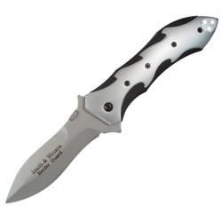 Border Guard, Black & Silver Aluminum Handle, Plainborder 