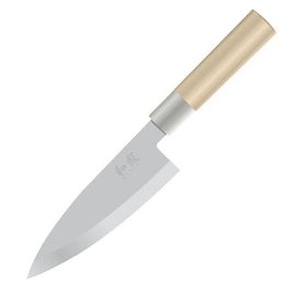 Deba, Polypropylene/Bamboo Handle, 6.00 in.deba 