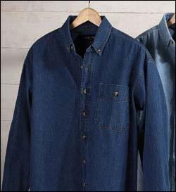 8 oz. Long Sleeve Denim Shirtlong 