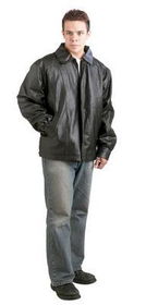 COWHIDE LEATHER JKT 3Xcowhide 