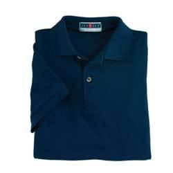 Jerzees cotton pique sport shirt Color: TRUE NAVY YOUTH: 18-20jerzees 