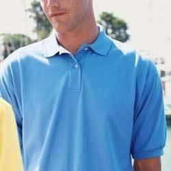 Outer Banks cotton pique sport shirt Color: BIMINI BLUE 3XLouter 