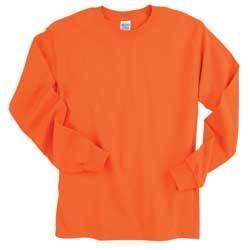 Gildan ultra blend pill-resistant 50/50 long sleeve tee Color: ASH 2XLgildan 