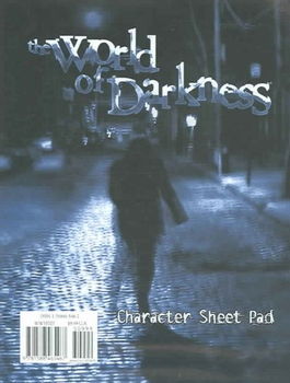 The World of Darkness Character Sheet Padworld 