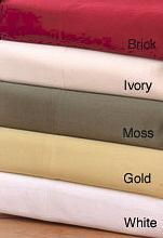 400 Sateen Sheet Set IVORY FULLsateen 