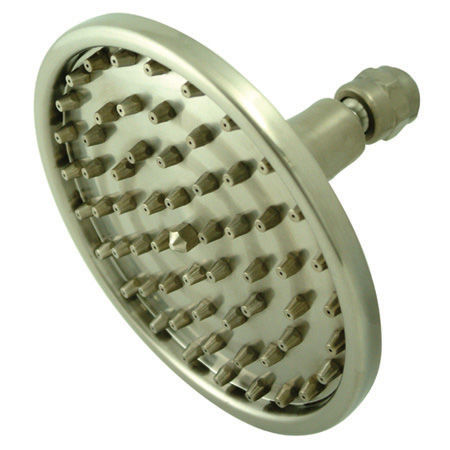 Kingston Brass 6 in. Diameter Brass Rain Drop Shower Head K126A8, Satin Nickelkingston 