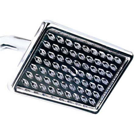 Kingston Brass 6 in. X 4 in. Rectangular Brass Shower Head K406A1, Chromekingston 