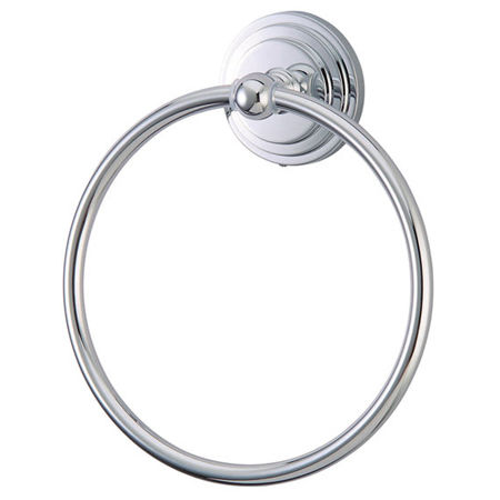 Kingston Brass Milano Towel Ring BA2714C, Chromekingston 