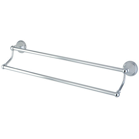 Kingston Brass 24 in. Dual Decorative Towel Bar BA2973C, Chromekingston 