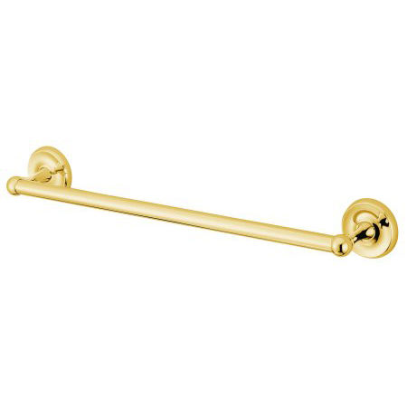 Kingston Brass 18 in. Decorative Towel Bar BA312PB, Polished Brasskingston 