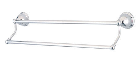 Kingston Brass 24 in. Dual Decorative Towel Bar BA3963C, Chromekingston 