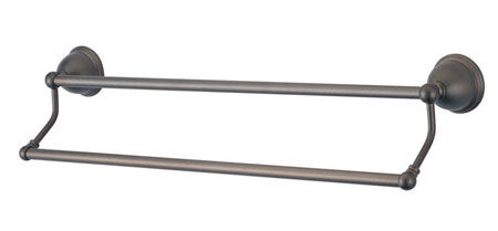 Kingston Brass 24 in. Dual Decorative Towel Bar BA3963ORB, Oil Rubbed Bronzekingston 