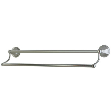 Kingston Brass 24 in. Dual Decorative Towel Bar BA4813SN, Satin Nickelkingston 