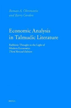 Economic Analysis in Talmudic Literatureeconomic 