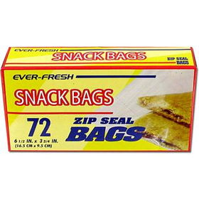 Snack Storage Bags Case Pack 48snack 