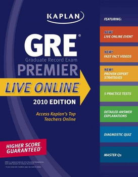 Kaplan GRE Exam 2010 Premier Live Onlinekaplan 